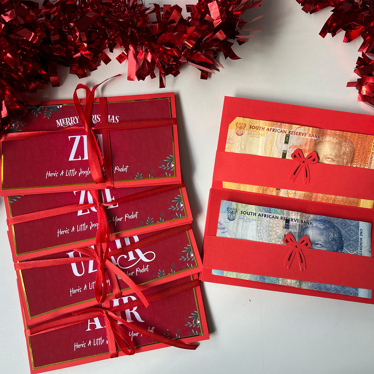 Luxe Cash Envelope | Merry Christmas