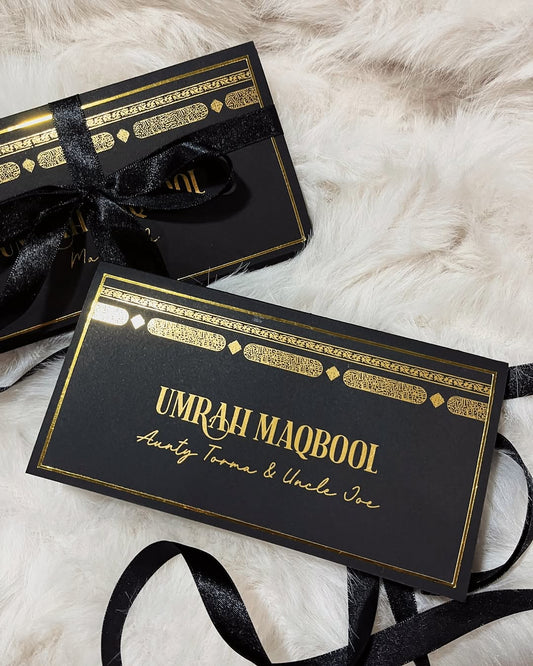 Luxe Cash Envelope | Umrah Maqbool