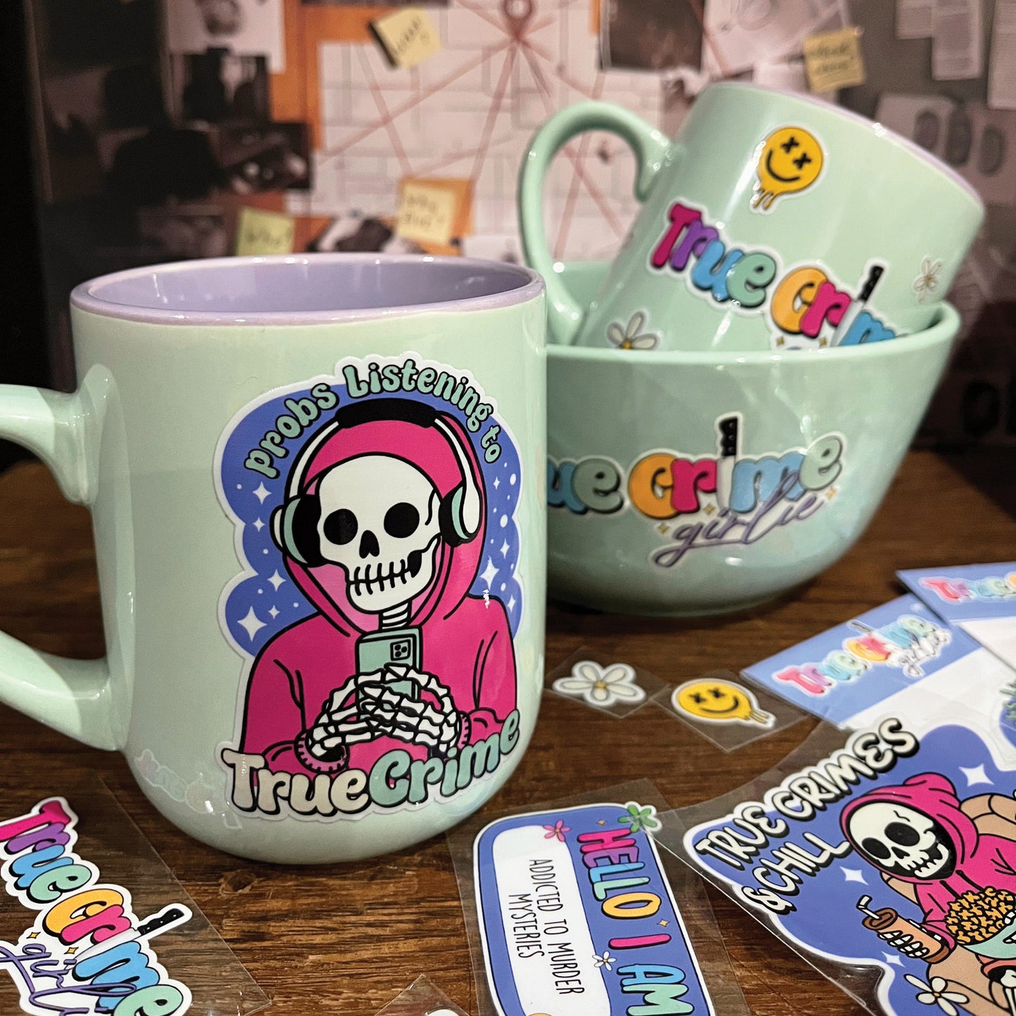 True Crime Girly  | Post Mortem Pastels: Pack