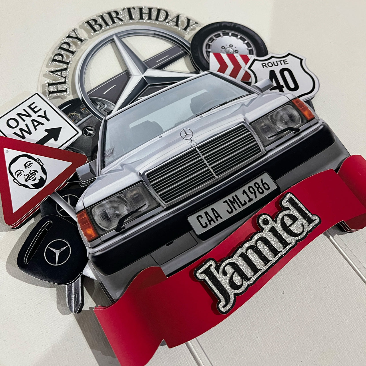 Premium Cake Toppers | Mercedes Benz Classic