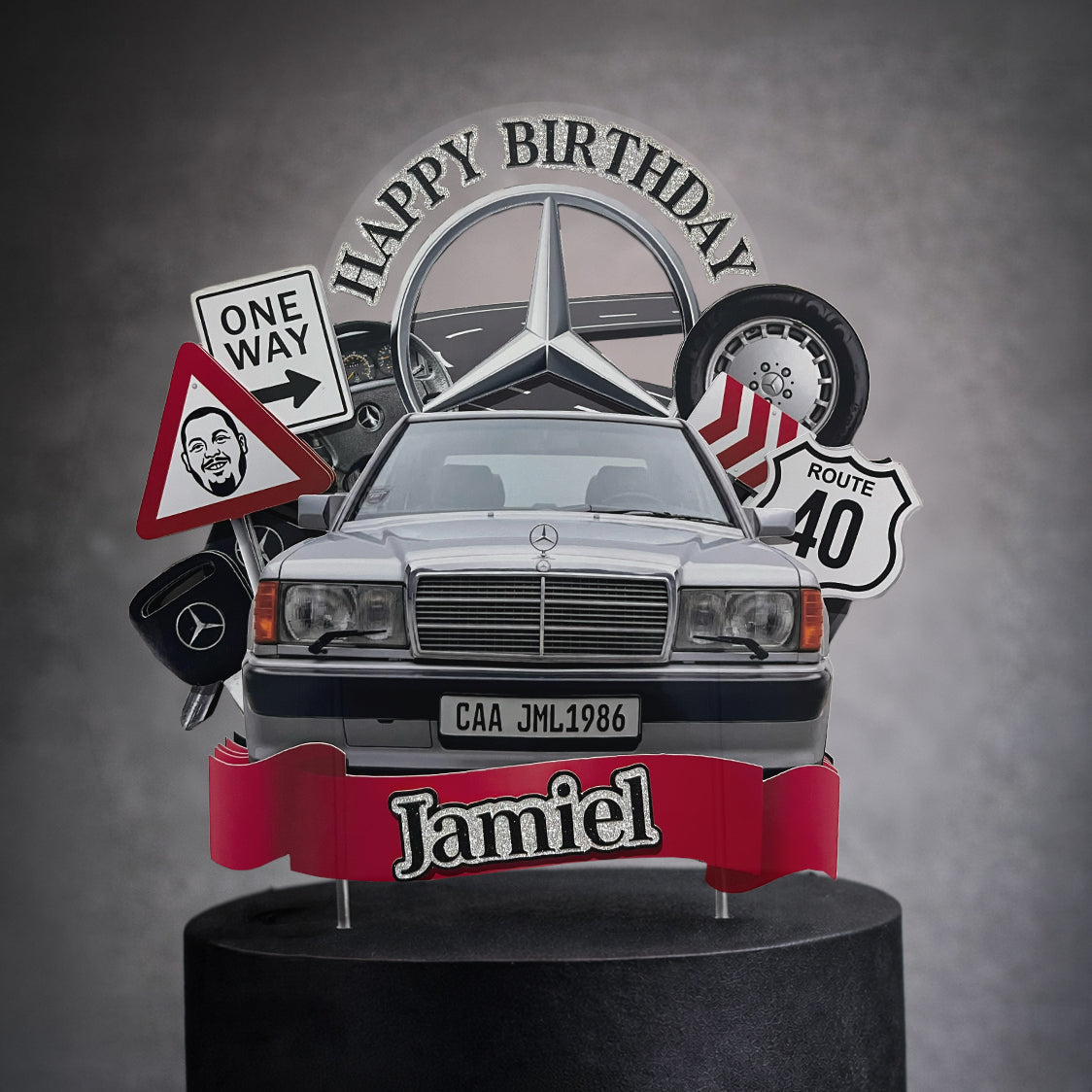 Premium Cake Toppers | Mercedes Benz Classic