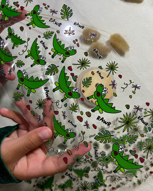 UVDTF Wrap | Saabirah's Collection: Croci The Crocodile