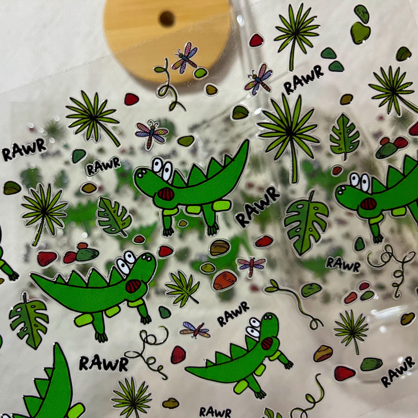 UVDTF Wrap | Saabirah's Collection: Croci The Crocodile
