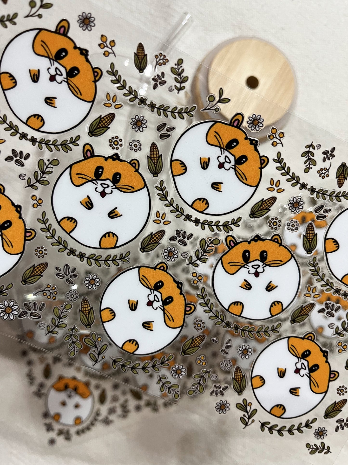 UVDTF Wrap | Saabirah's Collection: Boba The Hamster