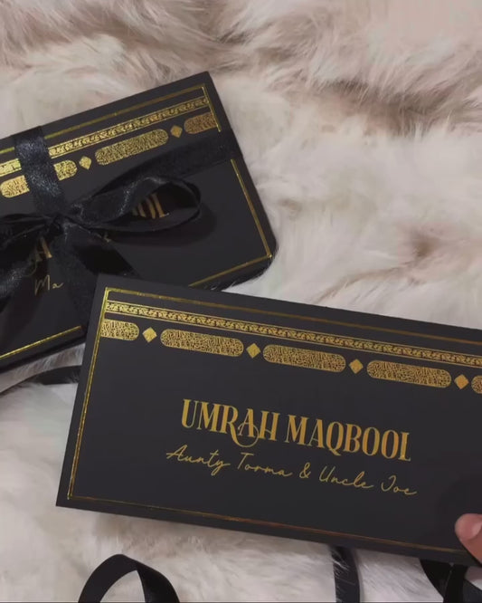 Luxe Cash Envelope | Umrah Maqbool