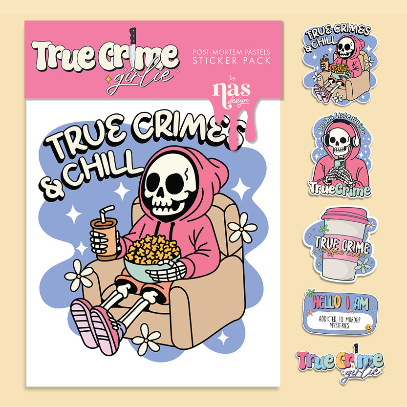 True Crime Girly  | Post Mortem Pastels: Pack